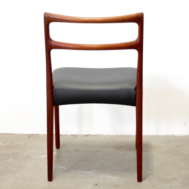Danish Teak Dining Chairs, in the Style of Johannes Andersen For Sale - Image 11 of 13