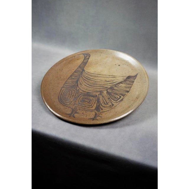 Black Stoneware Dish by Gardelle Michel For Sale - Image 8 of 11