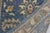 Traditional Classic Ziegler Rust Blue Hand-Knotted Wool Runner - 2'8'' X 9'3'' For Sale - Image 3 of 7