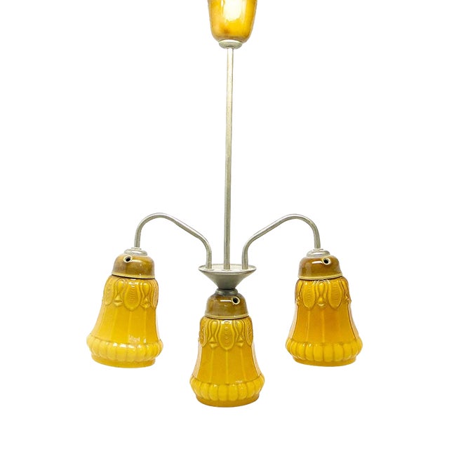 Mid-Century Chandelier from Polam, Germany, 1970s For Sale
