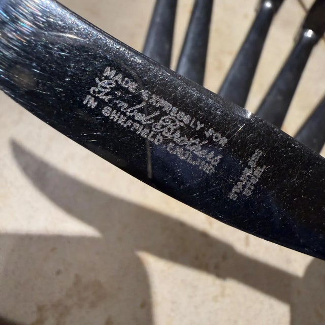 Vintage Gimbel Brothers Sheffield Steak Knives Mid-Century Modern Set of 6 For Sale - Image 9 of 9