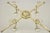 Mid 20th Century Vintage LFS LTD English Sheffield Brass Tone Metal Expandable Footed Trivet For Sale - Image 5 of 10