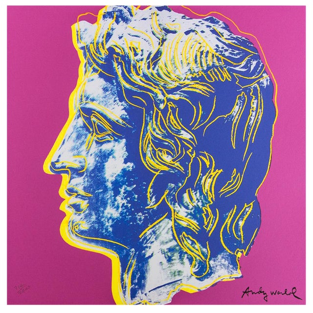 After Andy Warhol, Alexander the Great, Offset Lithograph, 1980s For Sale