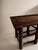 Wood Antique Six-Legged Oak Console Table with Bobbin-Turned Legs and Stretchers attributed to Charles Dudouyt, 1940s For Sale - Image 7 of 11