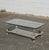 Italian Heavy Glass Coffee table Tommaso Barbi Style from the 80s Introduce sophistication to your living space with our...