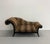 Late 20th Century Vintage Thayer Coggin Tiger Scroll Arm Loveseat For Sale - Image 5 of 8