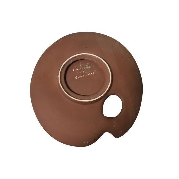 Vintage Painting Palette in Wood For Sale - Image 6 of 9