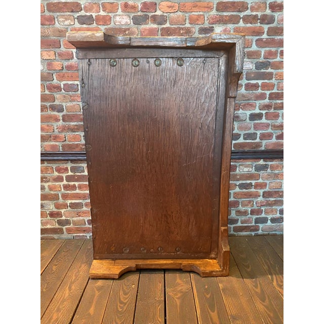 Georgian Miniature Oak Cabinet - Apprentice / Master's Sample England, C. 1765-1795 For Sale - Image 6 of 9