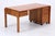 Wood Mid-Century Wooden Desk with Drawer on Casters For Sale - Image 7 of 18