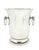 Metal Vintage French Jean Couzon Stainless Steel Champagne Bucket / Wine Cooler With Ring Handles – Hollywood Regency / Neoclassical For Sale - Image 7 of 12