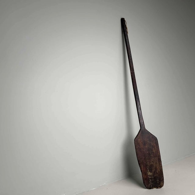 Antique Wooden Shovel/Paddle, Japan, 1890s For Sale - Image 10 of 10