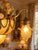 1970s 1970 French Artisan Louis XVI Gold Bronze Chandelier For Sale - Image 5 of 18