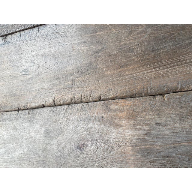 Wood Andrianna Shamaris Wabi Sabi Teak Wood Oval Coffee Table For Sale - Image 7 of 18