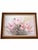 1990s Vintage Signed Pastel Floral & Butterfly Oil Painting in Wood Frame For Sale - Image 5 of 13