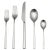Contemporary Mepra Atena 5-Piece Flatware Set, Ice For Sale - Image 3 of 3