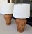 1970s Pair of Woven Rattan and Wood Ginger Jar Lamps in the Style of Ralph Lauren For Sale - Image 12 of 13