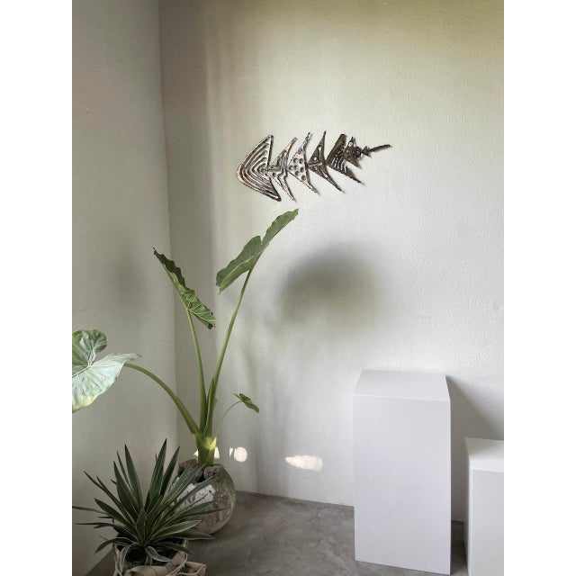 Brutalist Fish Wall Decor, 2000s For Sale - Image 15 of 18