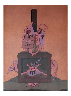 Cenizas-7 Lithograph by Jorge Camacho, 1974