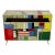 Red Four Drawers in Multicolor, 1980s For Sale - Image 8 of 9