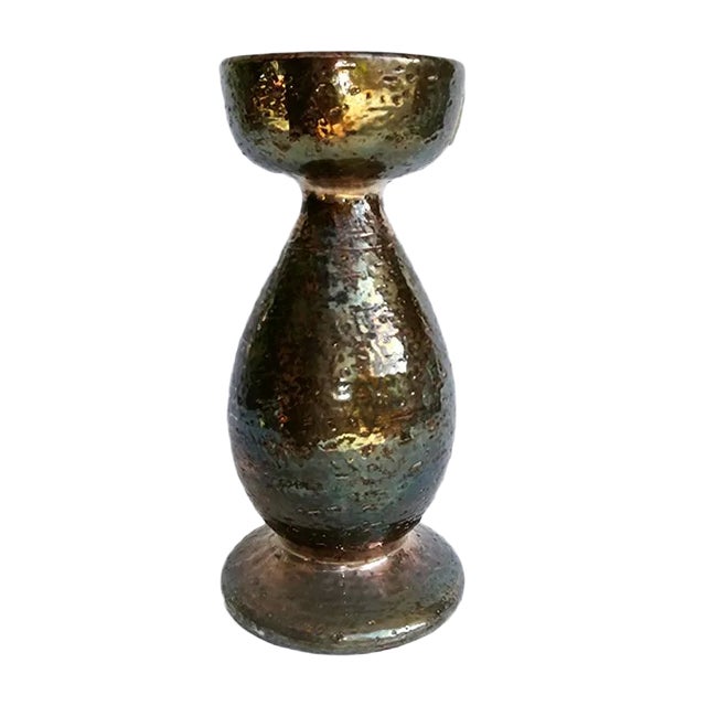 Italian Ceramic Vase by Aldo Londi for Bitossi, 1970s For Sale