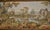 Vintage French Style Tapestry Wall Hanging Pastoral Landscape River Italy For Sale - Image 9 of 18