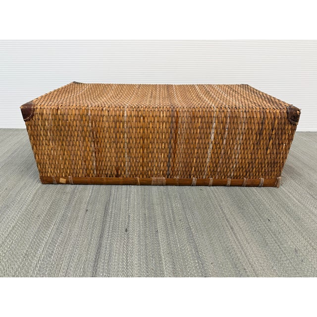 Textile Antique Woven Storage Boxes, Pair For Sale - Image 7 of 13