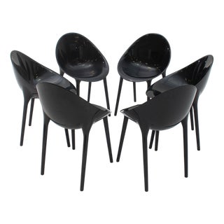5841 Mr. Impossible Chairs by Philippe Starck for Kartell, 2008, Set of 6 For Sale