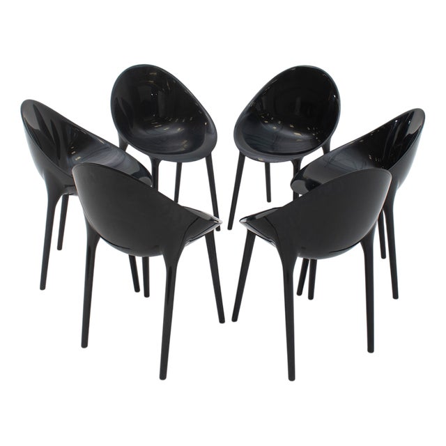 5841 Mr. Impossible Chairs by Philippe Starck for Kartell, 2008, Set of 6 For Sale