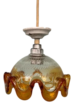 Italian Murano Glass Pendant Lamp, 1960s