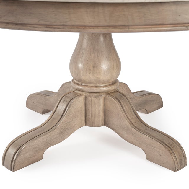 Wood Danielle Marble Coffee Table, Tan/Beige For Sale - Image 7 of 10