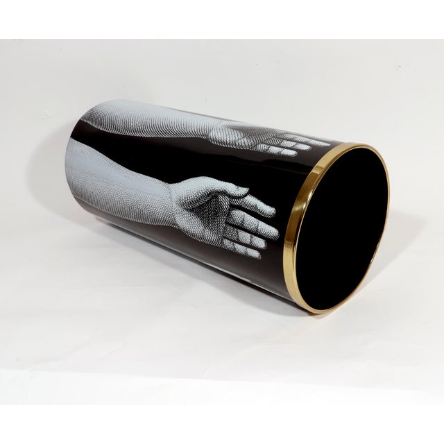 Black Fornasetti Mani Umbrella Stand, Signed & Dated 2007 For Sale - Image 8 of 13