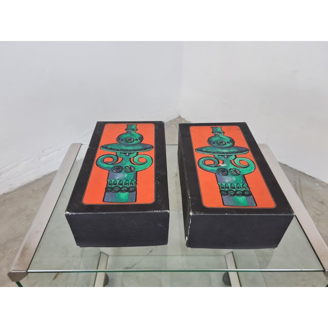 Candleholders by Bjorn Wiinbland for Rosenthal Studio-Line, Set of 2 For Sale - Image 3 of 17