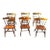 Swiss-American Tell City Pub Chairs in Hard Rock Maple - Set of 6 - Two Sets Available For Sale