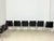Conference Chairs in Black Leather, Set of 8 For Sale - Image 11 of 18