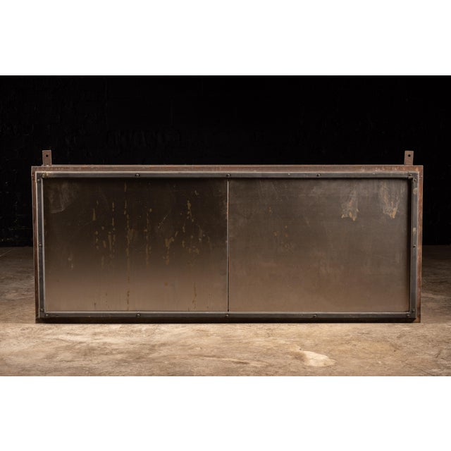 Early 20th Century Chicago Milk Glass Pharmacy Drugs Sign For Sale - Image 11 of 11