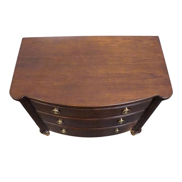 Bernhardt Furniture Martha Stewart Collection Solid Cherry Traditional Style 35" Nightstand 102-229 For Sale - Image 9 of 13