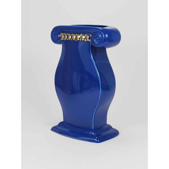 Large Vintage Vase by Heide Warlamis, 1980s For Sale - Image 10 of 15