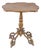 19th Century Maple Coffee Table with Walnut Inlays, Italy For Sale
