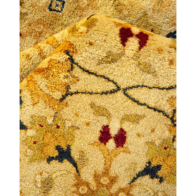 Textile Mogul, One-of-a-Kind Hand-Knotted Area Rug - Ivory, 8' 2" x 10' 4" For Sale - Image 7 of 8