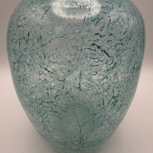 Vintage Art Deco Glass Vase by Walter Dexel for WMF Ikora, 1930s For Sale - Image 4 of 8