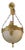 Opaline Glass Bronze Chandelier Light Fixtures For Sale