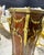 Rococo Style Pedestal Column With Elegant White Marble Top For Sale - Image 10 of 13