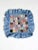 Vintage Yo-Yo Quilted Pillow Cover For Sale - Image 4 of 9