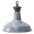 Metal Industrial British Grey Enamel Pendant Lamp, 1950s For Sale - Image 7 of 7