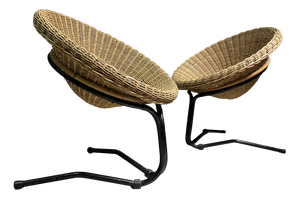 Lounge Chairs by J. H. Rohé for Rohé Noordwolde, 1960s, Set of 2