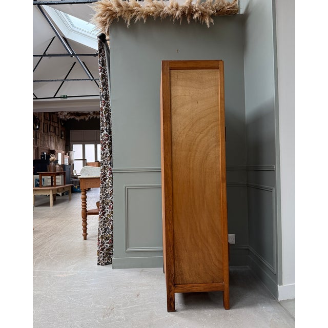 Vintage Oak Bonnetière, 1950s For Sale - Image 4 of 15