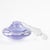 Vintage Light Purple Glass Perfume Bottle With Clear Stopper For Sale In New York - Image 6 of 12