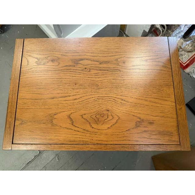 Pair of Midcentury Walnut Nightstands, From Huxley Collection by Thomasville For Sale In Los Angeles - Image 6 of 9