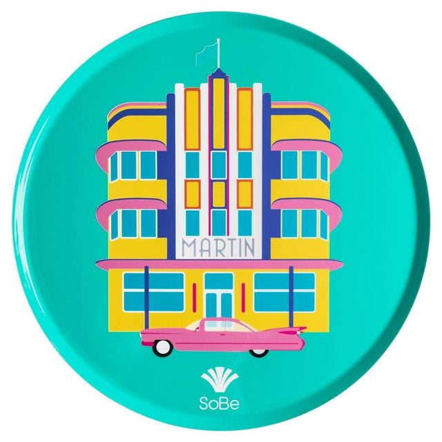 Gold Limited Edition Sobe Martin Circular Sustainable Tray in Aluminum by Altreforme For Sale - Image 8 of 8