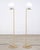 Michael Anastassiades for Flos Brass Globe Ic Floor Lamps - a Pair For Sale - Image 12 of 18